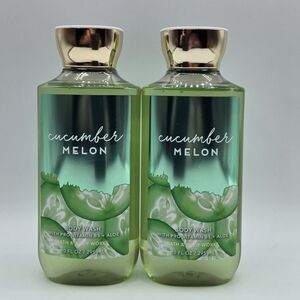 Bath & Body Work Cucumber Melon Body Wash bundle Set
